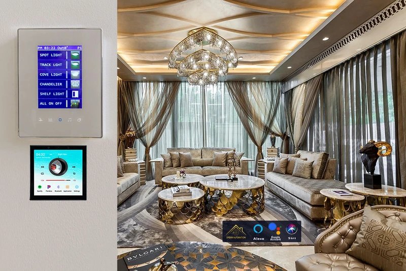 Home Automation System Luna Control Panel