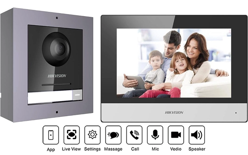 HD Video Intercom for best home automation service in Dubai